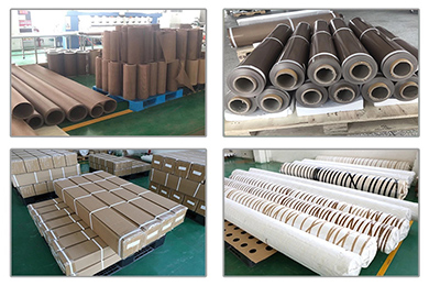 Packing of PTFE Teflon Coated Belts & Fabrics